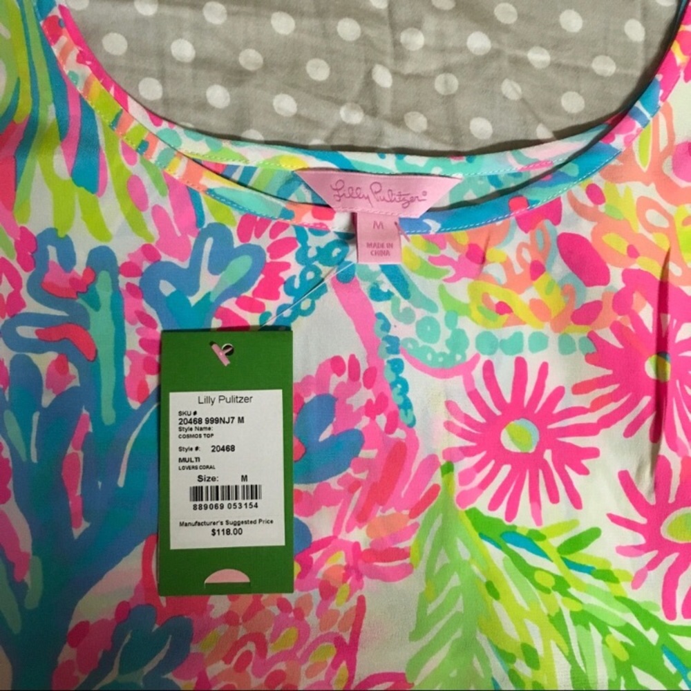 LILY P SILK TOP